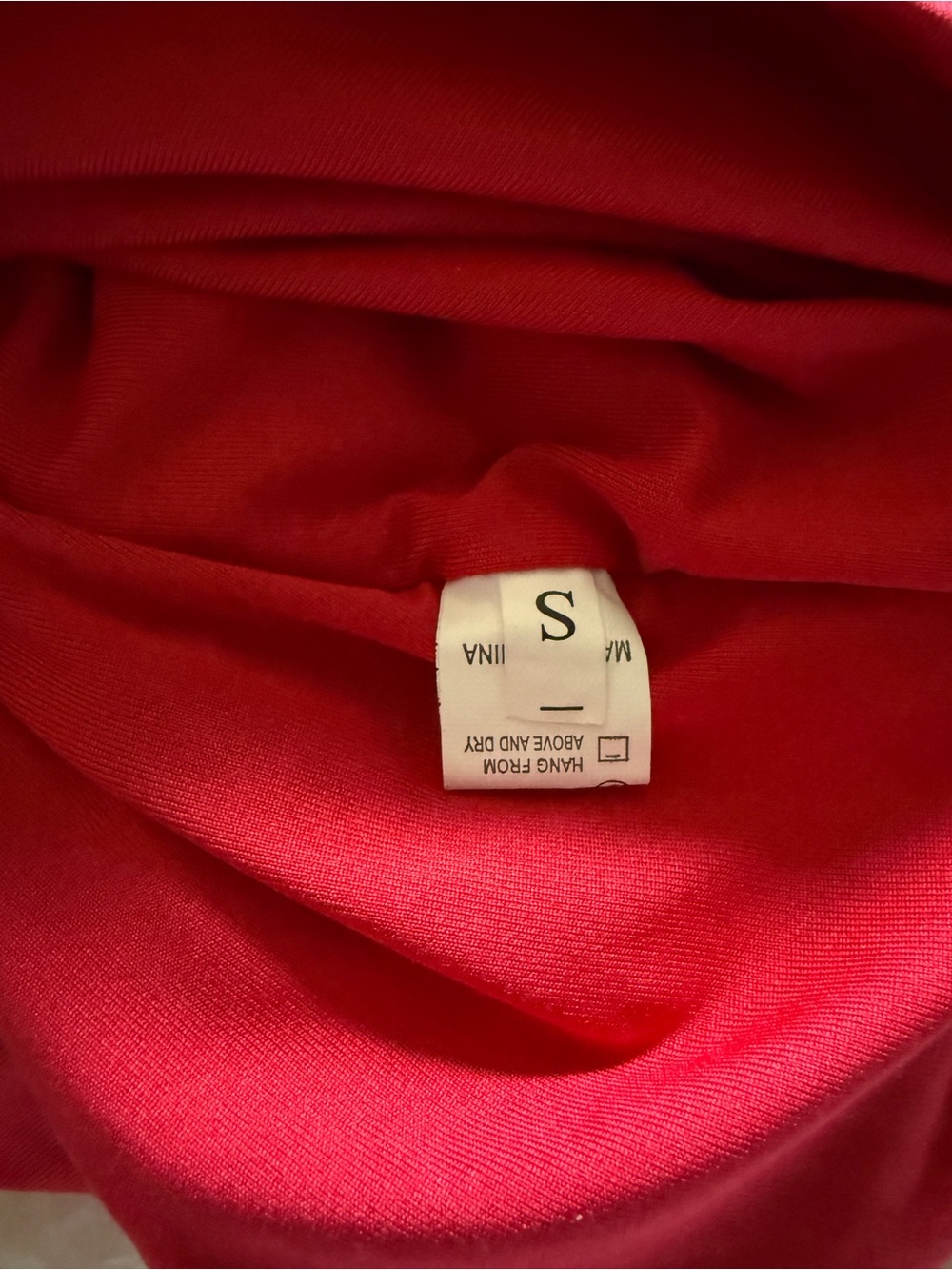 Red Ruched Tank Maxi Dress - Picture 3 of 3